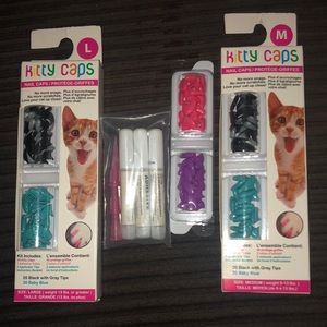 Kitty Caps-1 Large/2 Medium